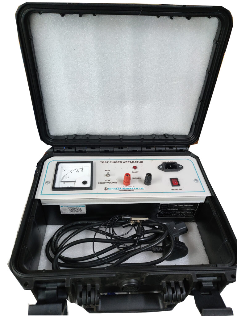 Control-Panel-for-Test-Finger-Apparatus