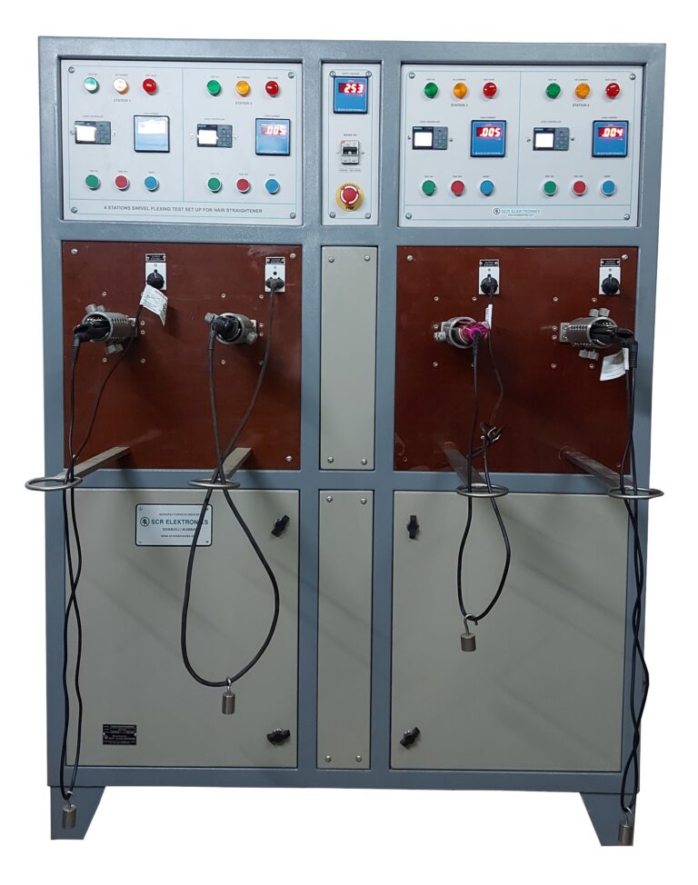 Cord-Swivelling-Test-Setup-for-Hair-Dryer-and-Hair-Straightner