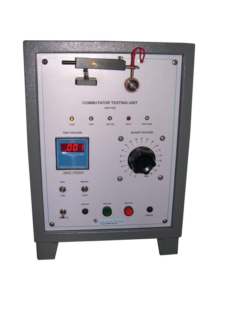 Commutator-Testing-Unit